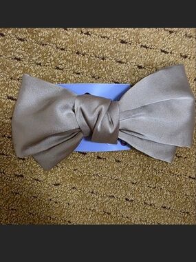 Satin Bow Hair Clip